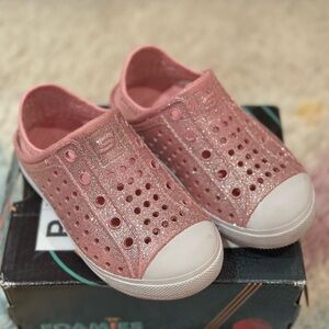 Skechers Kids' Foamies Pink Slip-On Shoes